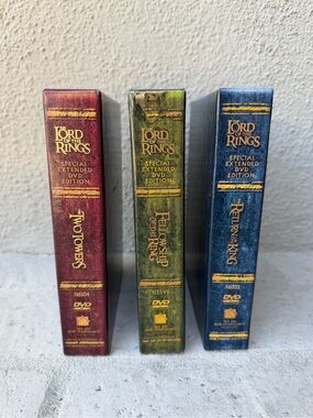 The Lord of the Rings Special Extended DVD Trilogy - EUC